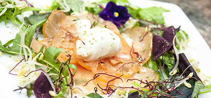 L'antipasto del Ristorante All'Antica Ala